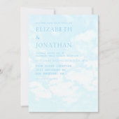 Match Made In Heaven Wedding Reception Einladung (Vorderseite)