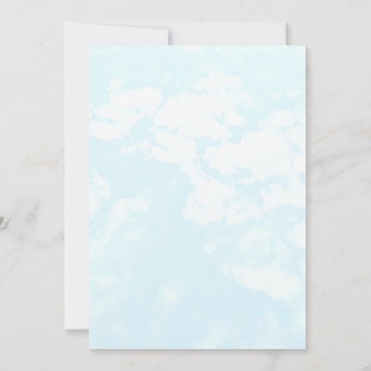 Match Made In Heaven Wedding Reception Einladung (Rückseite)