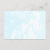 Match Made In Heaven Wedding Registry Details Begleitkarte (Rückseite)