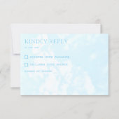 Match Made In Heaven Wedding RSVP Karte (Vorderseite)