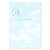 Match Made In Heaven Wedding Tischnummer (Vorderseite)