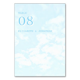 Match Made In Heaven Wedding Tischnummer