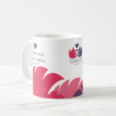 Match-Maker Heart-Breaker RWA 2020 Virtual Con Tas Kaffeetasse (Vorderseite Links)