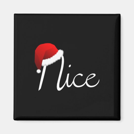 Match Naughty & Nice List Christmas Magnet (Vorne)