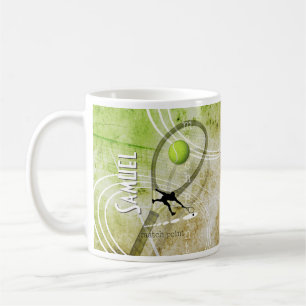 Match Point II - Herren-Tennis Kaffeetasse