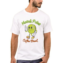 Match Point T - Shirt: Ideal für Tennis und Kaffee