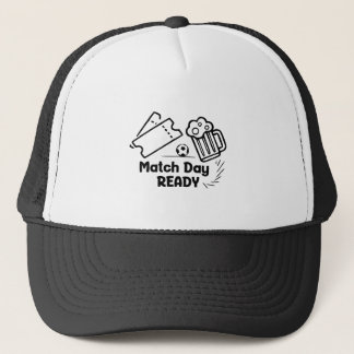 Match-Tag-Bereit-Kappe Truckerkappe