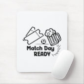 Match-Tag Bereit Mousepad (Mit Mouse)