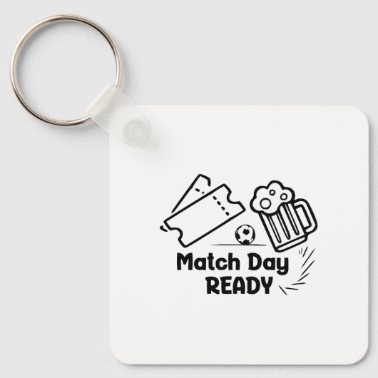 Match-Tag bereit Schlüsselanhänger (Vorderseite)