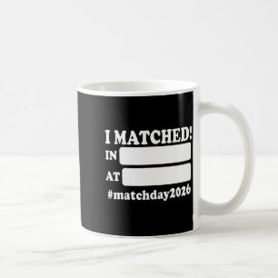 Match-Tag-Residency 2026 Medizinstudium-Abschluss Kaffeetasse