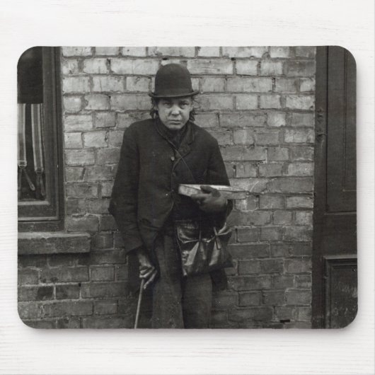 Match-Verkäufer. c.1900 Mousepad (Vorne)