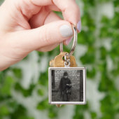 Match-Verkäufer. c.1900 Schlüsselanhänger (Hand)