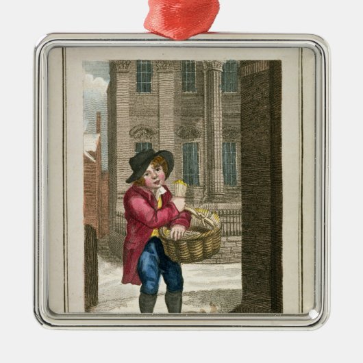 Match, Villenhaus Silbernes Ornament (Vorne)