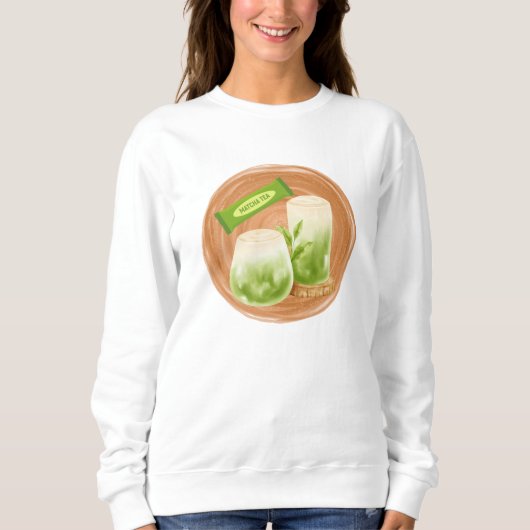 Matcha Addict, Matcha Sweatshirt (Vorderseite)