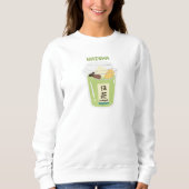Matcha Addict, Matcha Sweatshirt (Vorderseite)