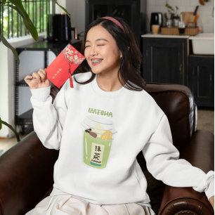 Matcha Addict, Matcha Sweatshirt