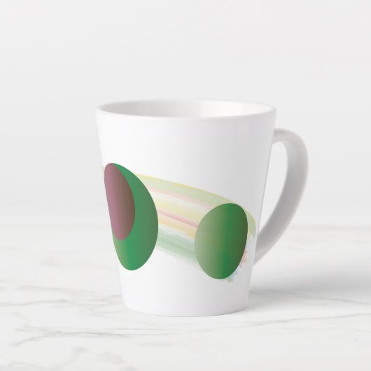 Matcha & Azuki Milchtasse (Rechte Ecke)