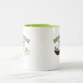 Matcha Best Tea Zweifarbige Tasse (Mittel)