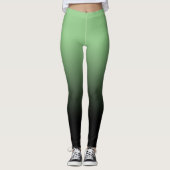 Matcha Black Ombre Leggings (Vorderseite)