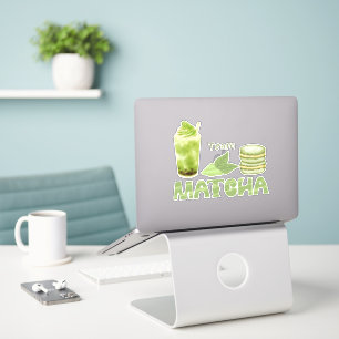 Matcha boba grüner Tee, Matcha Aufkleber