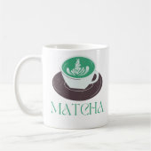 Matcha Boba Tea Kaffeetasse (Links)