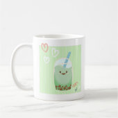 Matcha Boba Tea Kaffeetasse (Links)