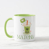 Matcha Boba Tea Tasse (Links)