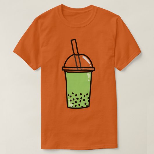 matcha boba tee 4 (Design vorne)