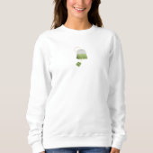 Matcha Bubble Tea Sweatshirt (Vorderseite)