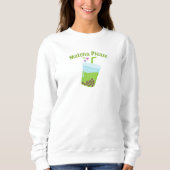 Matcha Bubble Tea Sweatshirt (Vorderseite)
