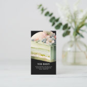 Matcha Cake Visitenkarte (Stehend Vorderseite)