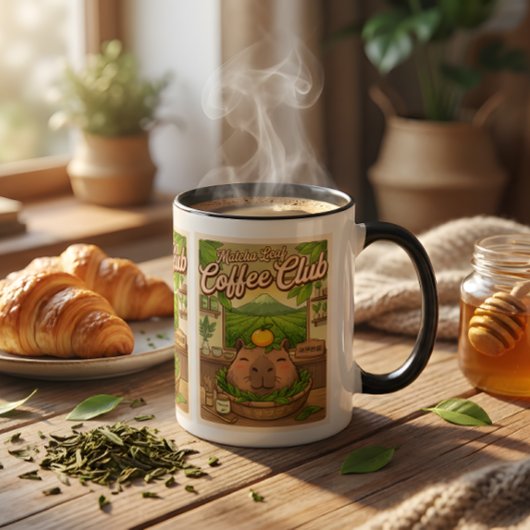 Matcha Capybara Tasse – Cute Kawaii Matcha Tee 