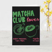 Matcha Club Regulärer oder Eisgrüner Tee Matcha La Karte (Gelbe Blume)