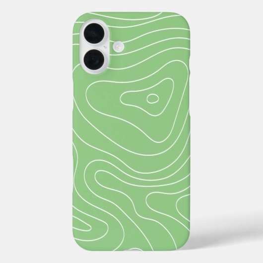 Matcha Contour Flow Case-Mate iPhone Hülle (Rückseite)