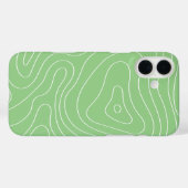 Matcha Contour Flow Case-Mate iPhone Hülle (Rückseite (Horizontal))