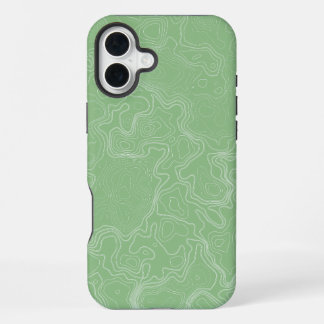 Matcha Contour Flow iPhone 16 Plus Hülle