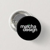 Matcha Design Button (Vorne & Hinten)