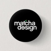 Matcha Design Button (Vorderseite)