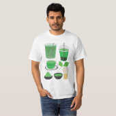 Matcha Drinks Set T-Shirt (Vorne ganz)