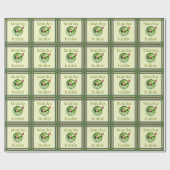 Matcha-Geschenkpapier Geschenkpapier (Flach)