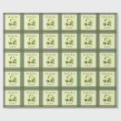 Matcha-Geschenkpapier Geschenkpapier (Flach)