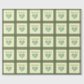Matcha-Geschenkpapier Geschenkpapier (Flach)