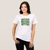 Matcha Gift, MATCHA shirt, matcha tee (Vorderseite voll)