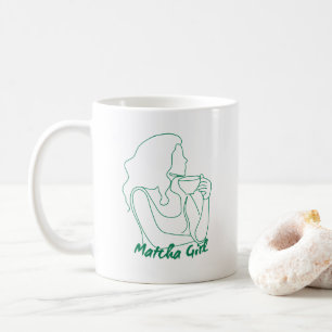 MATCHA GIRL GIFT, Matcha Tasse , Tasse Geschenk