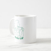 MATCHA GIRL GIFT, Matcha Tasse , Tasse Geschenk (Vorderseite Links)