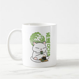 Matcha Green Tea Cat Kaffeetasse
