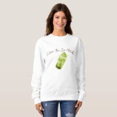 Matcha Green Tea Personalisiert Sweatshirt (Vorne ganz)