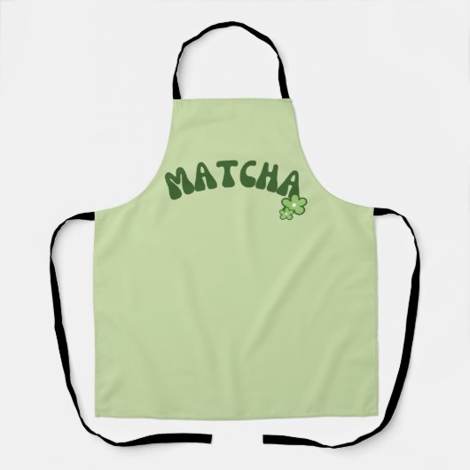 Matcha Green Tea Schürze (Vorderseite)