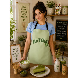 Matcha Green Tea Schürze