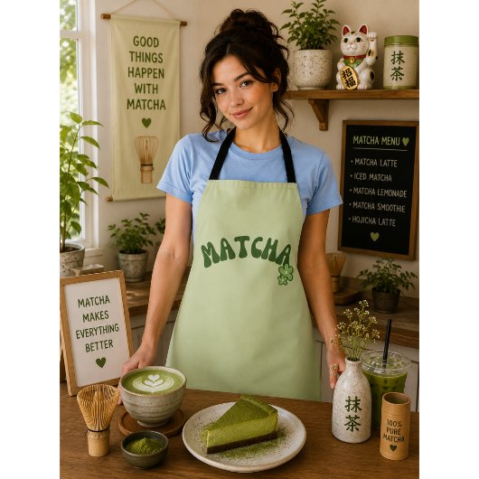 Matcha Green Tea Schürze